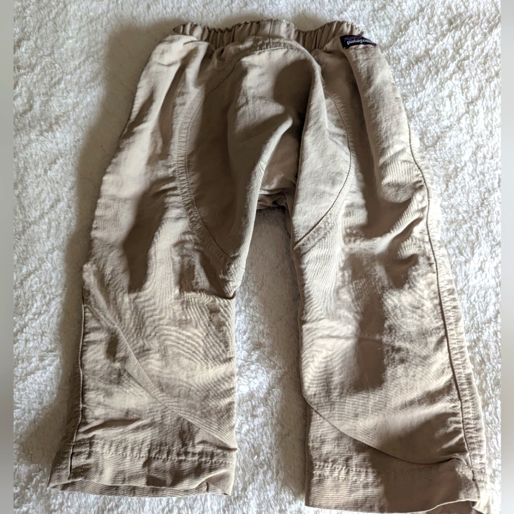 Patagonia Baby Baggies Pants 2T Ivory Cream Unisex